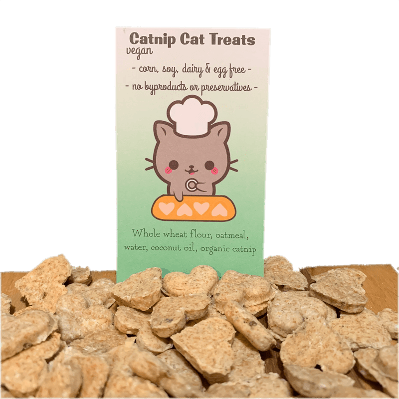 Catnip Flavor Cat Treats - Naturally Vegan - Brighter Sides