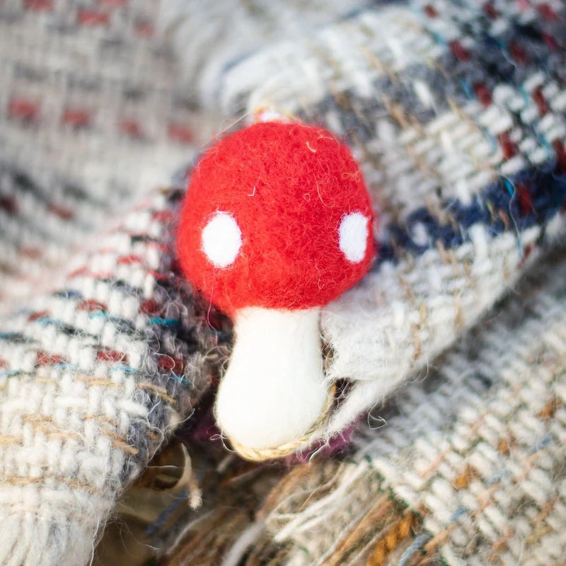 Red Amanita Mushroom Toy