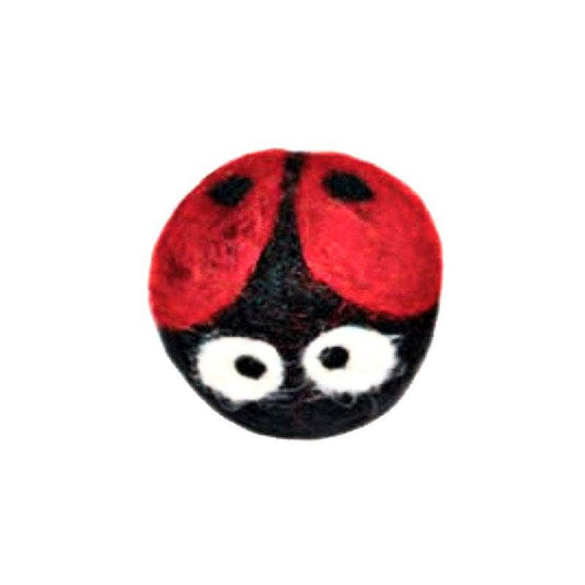 Gina the Ladybug Eco Wool Pet Toys
