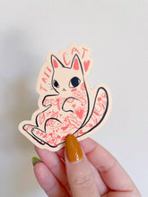 Load image into Gallery viewer, Tatt cat matte vinyl sticker
