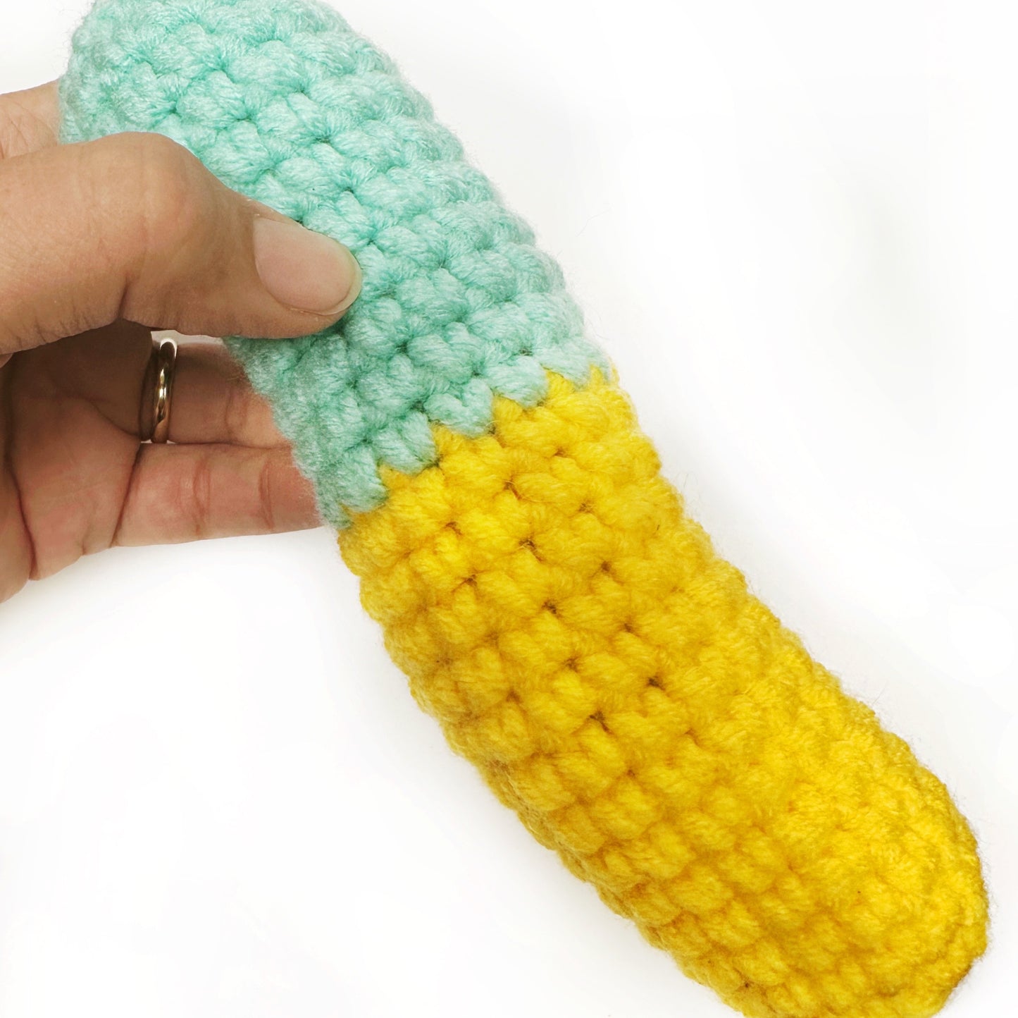 Giant Gummy Worm Kicker Toy for Cats