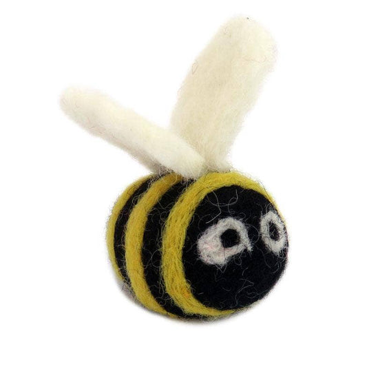 Berta the Honeybee Eco Wool Pet Toys