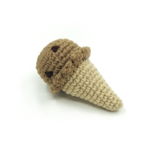 Chocolate Ice Cream Cat Toy - Brighter Sides