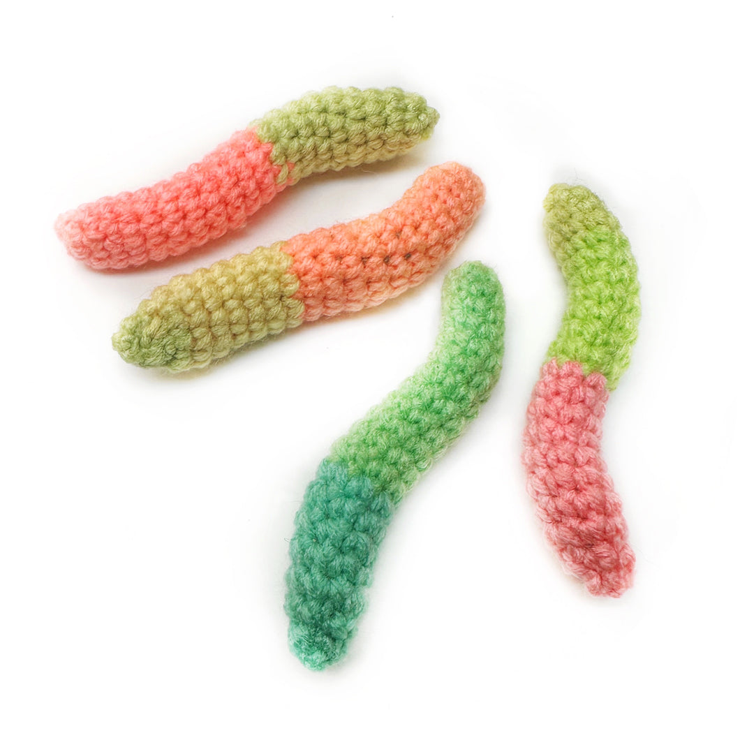 Gummy Worm Cat Toy