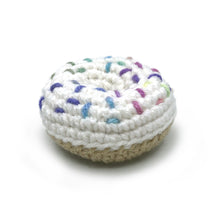 Load image into Gallery viewer, Vanilla Sprinkle Donut Catnip Toy
